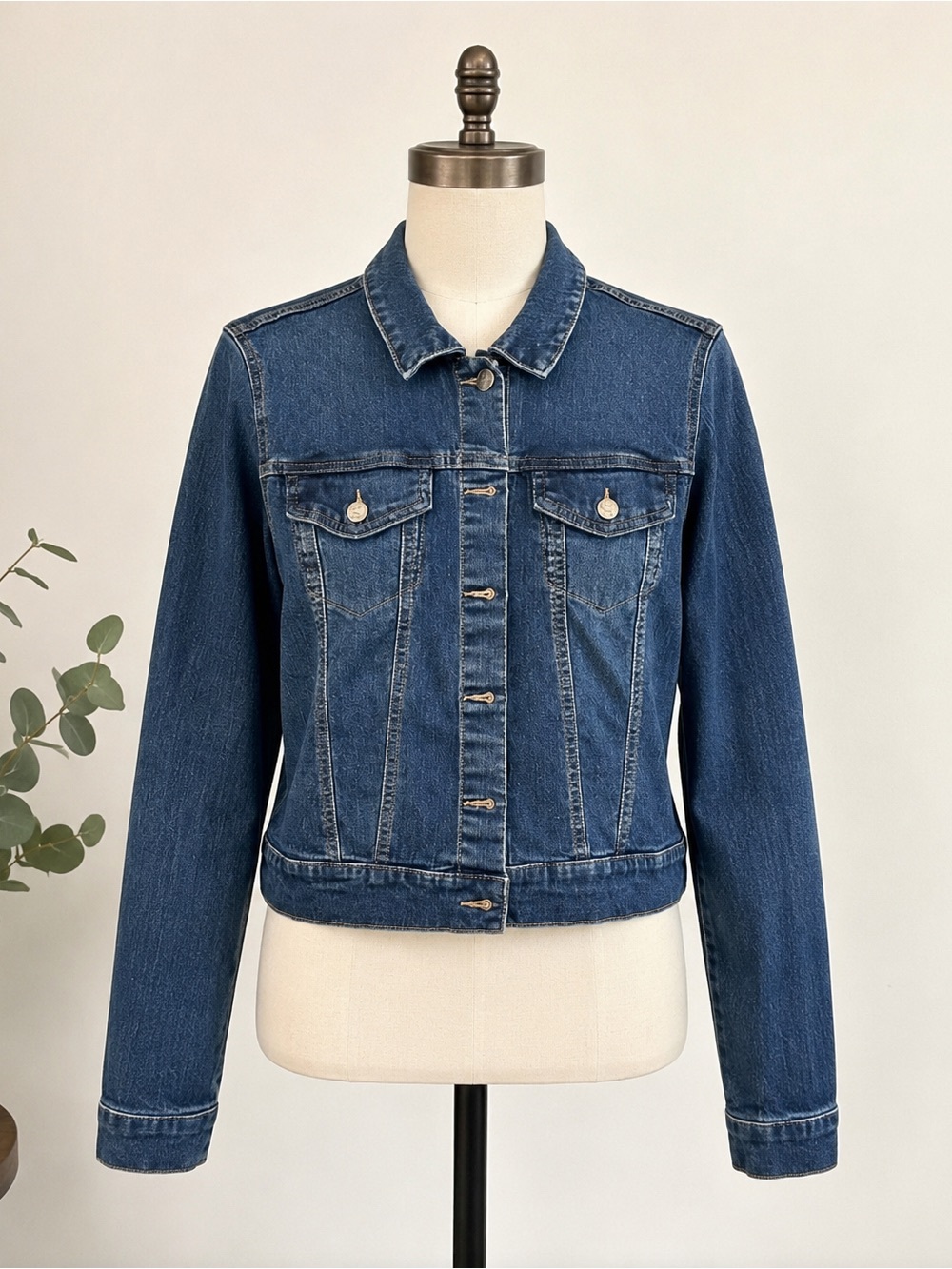 Jessica Simpson Indigo Denim Jacket - Women